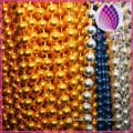 wholesale perfect round shape mardi gras acrylic beads factory price